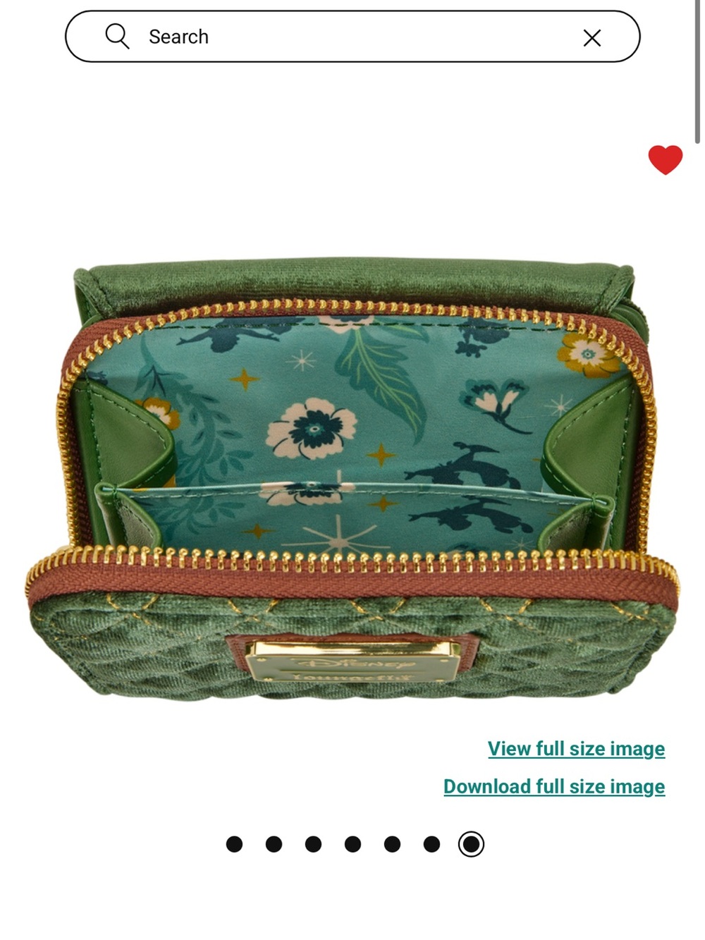 Loungefly Peter Pan Exclusive Quilted
Texture Mini Backpack, Crossbody, & Wallet - Picture 15 of 16